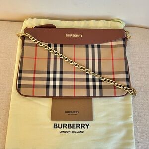 Burberry Check Peyton Crossbody Bag